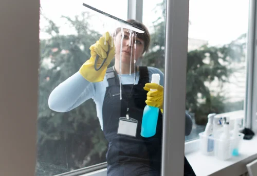 Nettoyage de vitres intérieures et extérieures à Saint-Georges-du-Vièvre